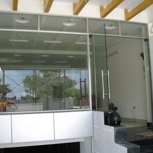 Mẫu Cửa Kính Bản Lề Sàn Ms: 01