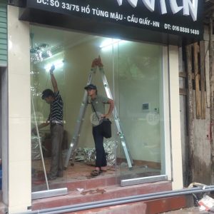 Sửa chữa cửa kính thủy lực